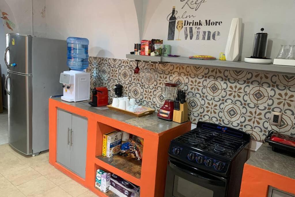 Casa El Flamboyan Dentro De La Ciudad Amurallada Campeche Eksteriør billede
